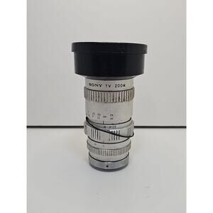 Vintage SONY TV ZOOM Camera Lens 20-80mm Zoom Wide Angle 1:2.5